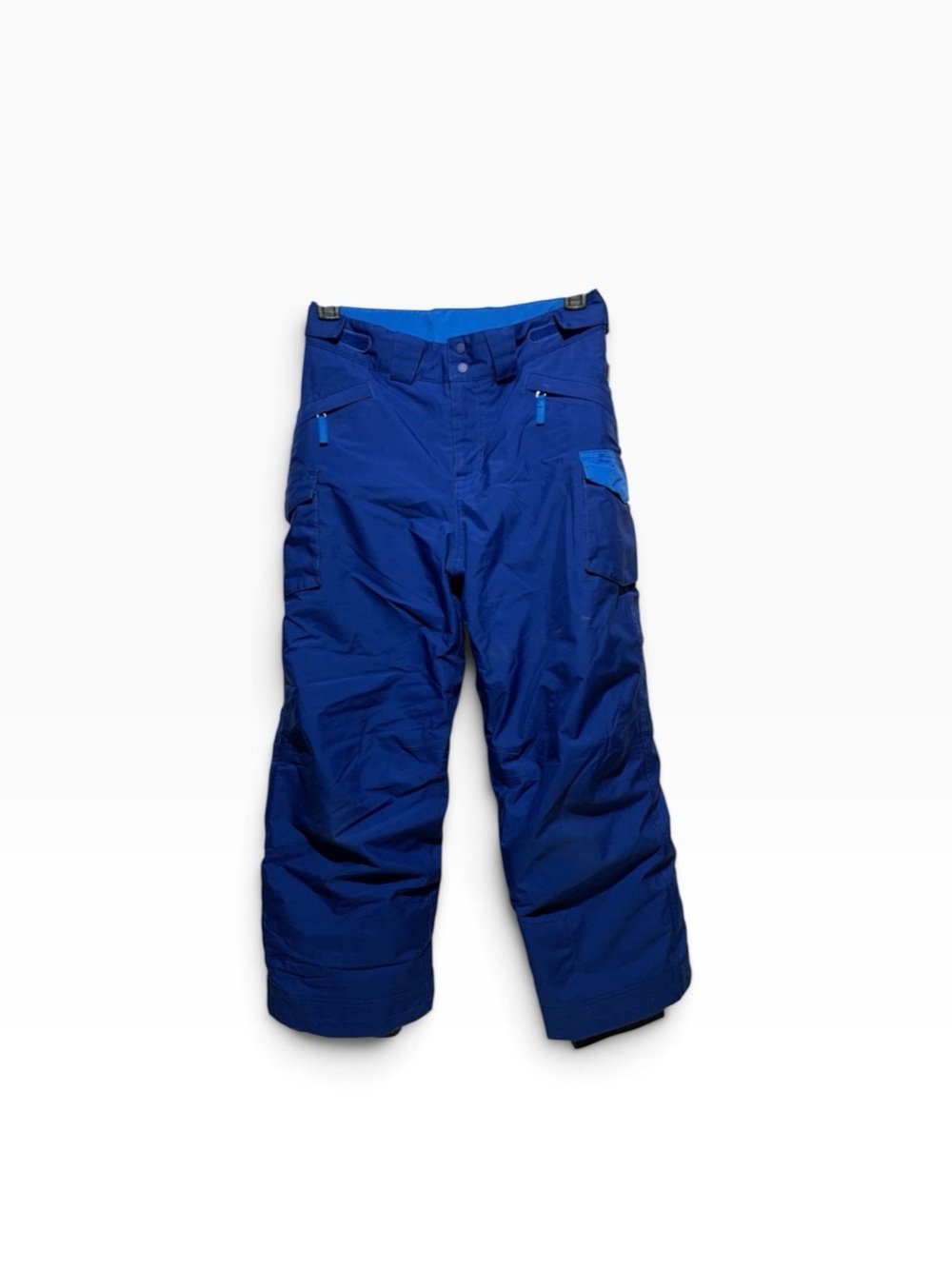 Kids Patagonia Cobalt Blue Ski-Snowboard Pants Sz XL (14)
